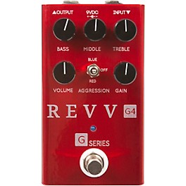 Open Box Revv Amplification G4 Distortion Effects Pedal