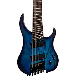 Blemished Legator G8FP Ghost Performance 8 8-String Electric Guitar Level 2 Cali Cobalt 197881108366