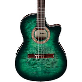Ibanez GA35FMTCE Flamed Maple Top Classical Acoustic-Electric Guitar