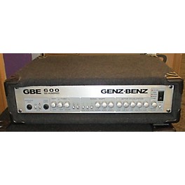 Used Genz Benz GBE600 Bass Amp Head