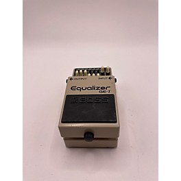 Used BOSS GE7 Equalizer Pedal