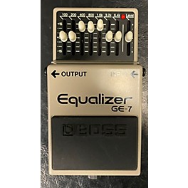 Used BOSS GE7 Equalizer Pedal