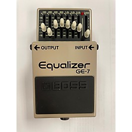 Used BOSS GE7 Equalizer Pedal