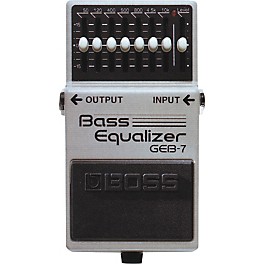 Open Box BOSS GEB-7 Bass Equalizer Pedal Level 1