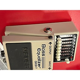 Used BOSS GEB7 7 Band Bass Equalizer Bass Effect Pedal