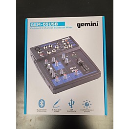 Used Gemini GEM-05USB Unpowered Mixer