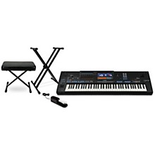 Yamaha GENOS2 Flagship Arranger Keyboard Essentials Bundle