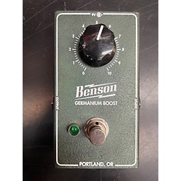 Used Benson Amps GERMANIUM BOOST Effect Pedal