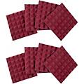 Gator GFW-ACPNL1212P-8PK 2"x12"12" Acoustic Foam Pyramid Panels 8-Pack Burgundy