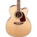 Takamine GJ72CE-12 G Series Jumbo Cutaway 12-String Acoustic-Electric Guitar Natural Flame Maple