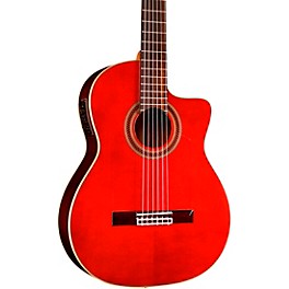 Blemished Cordoba GK Studio Negra Flamenco Acoustic-Electric Guitar Level 2 Wine Red 197881131692