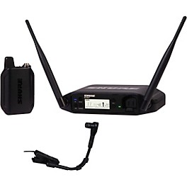 Open Box Shure GLX-D14+ Presenter System With BETA 98, 2.4 and 5.8gHz Bands