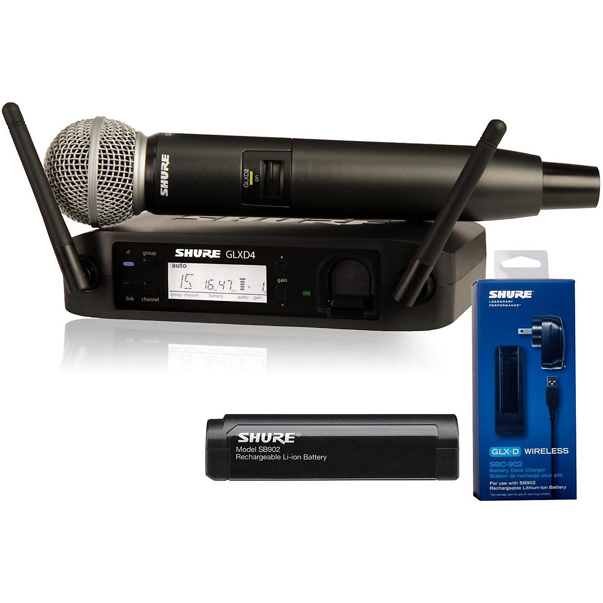 shure wireless microphone guitar center