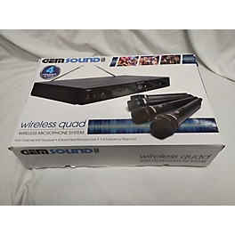 Used Gem Sound GMW-4 Handheld Wireless System