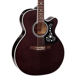 Blemished Takamine GN75CE Acoustic-Electric guitar Level 2 Transparent Black 197881116682