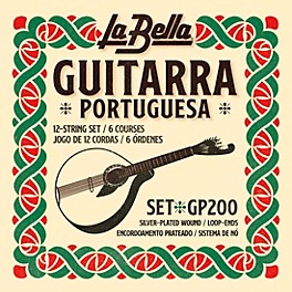 La Bella GP200 Guitarra Portuguesa 12-String Set