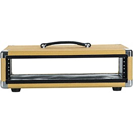 Blemished Gator GR-RETRORACK-2 Vintage Amp Vibe Rack Case Level 2 Tweed 197881302481