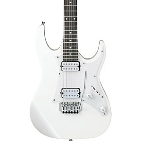 cheap white electric guitar