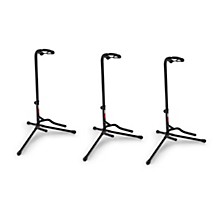 Proline GS2 Tubular Guitar Stand for Acoustic & Electric Guitars (3-Pack)