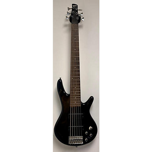 7 string guitar ibanez Electric 6 Ibanez Guitar Bass Black Used String GSR206