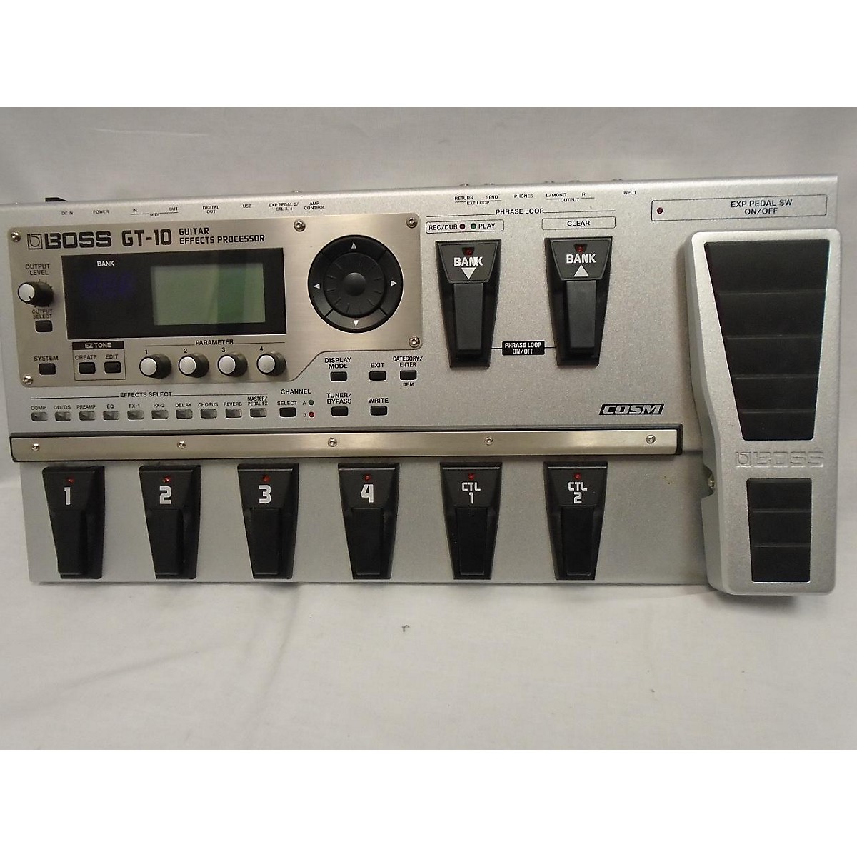 Used Boss GT10 Guitar Effect Processor Guitar Center