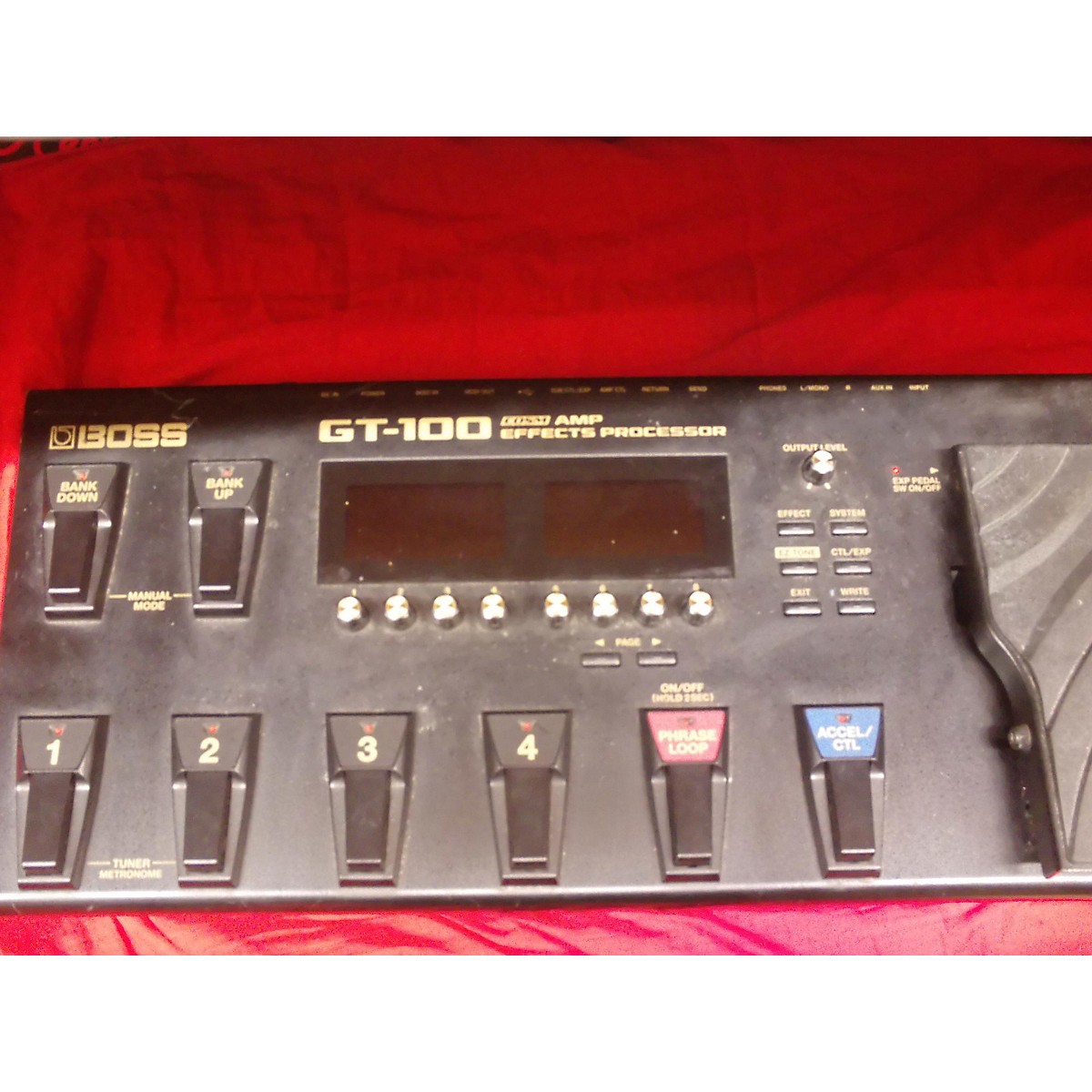 Used Boss GT100 Amp Effect Processor Guitar Center