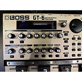 Used BOSS GT6 Guitar Effect Processor