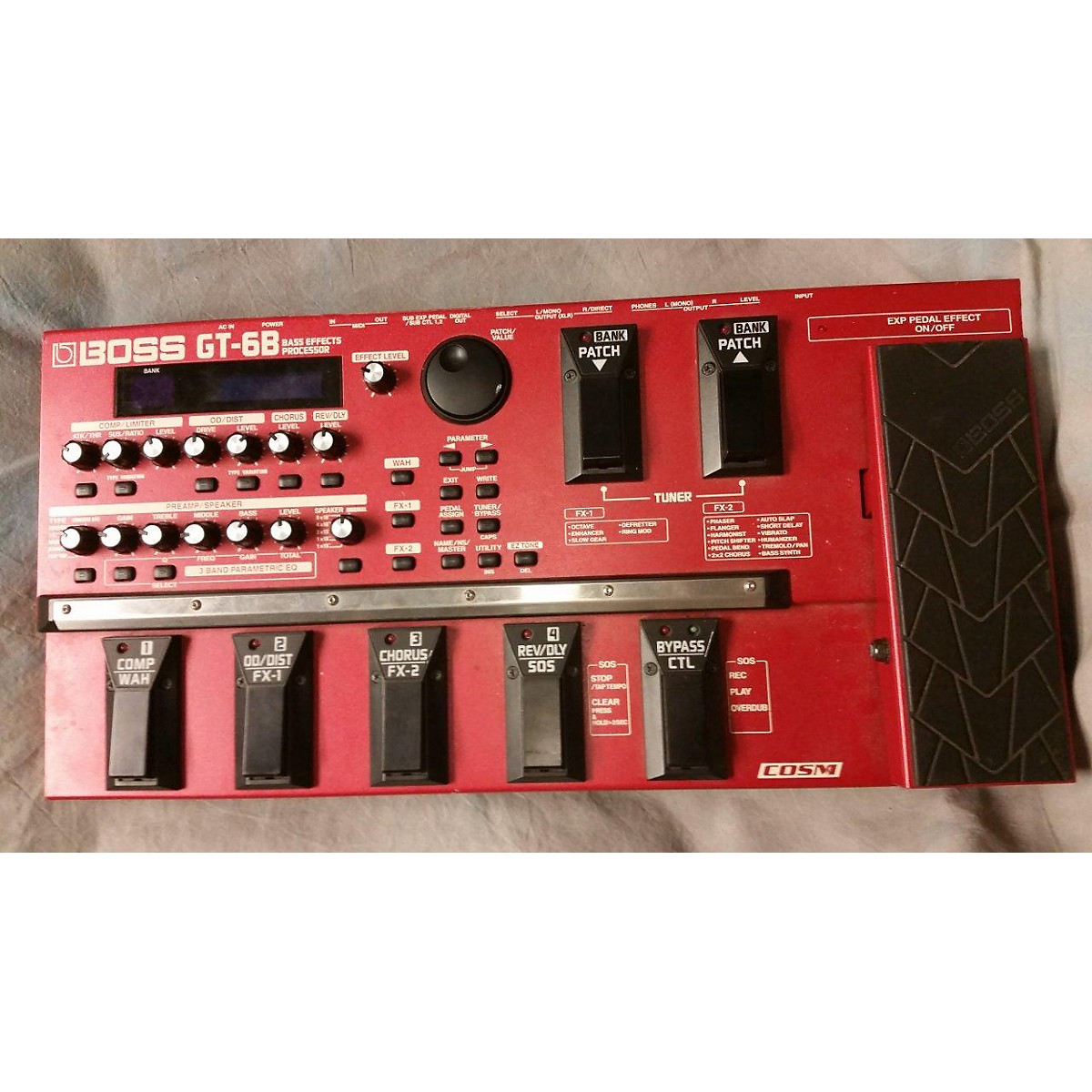 Used Boss GT6B Bass Effect Processor Guitar Center