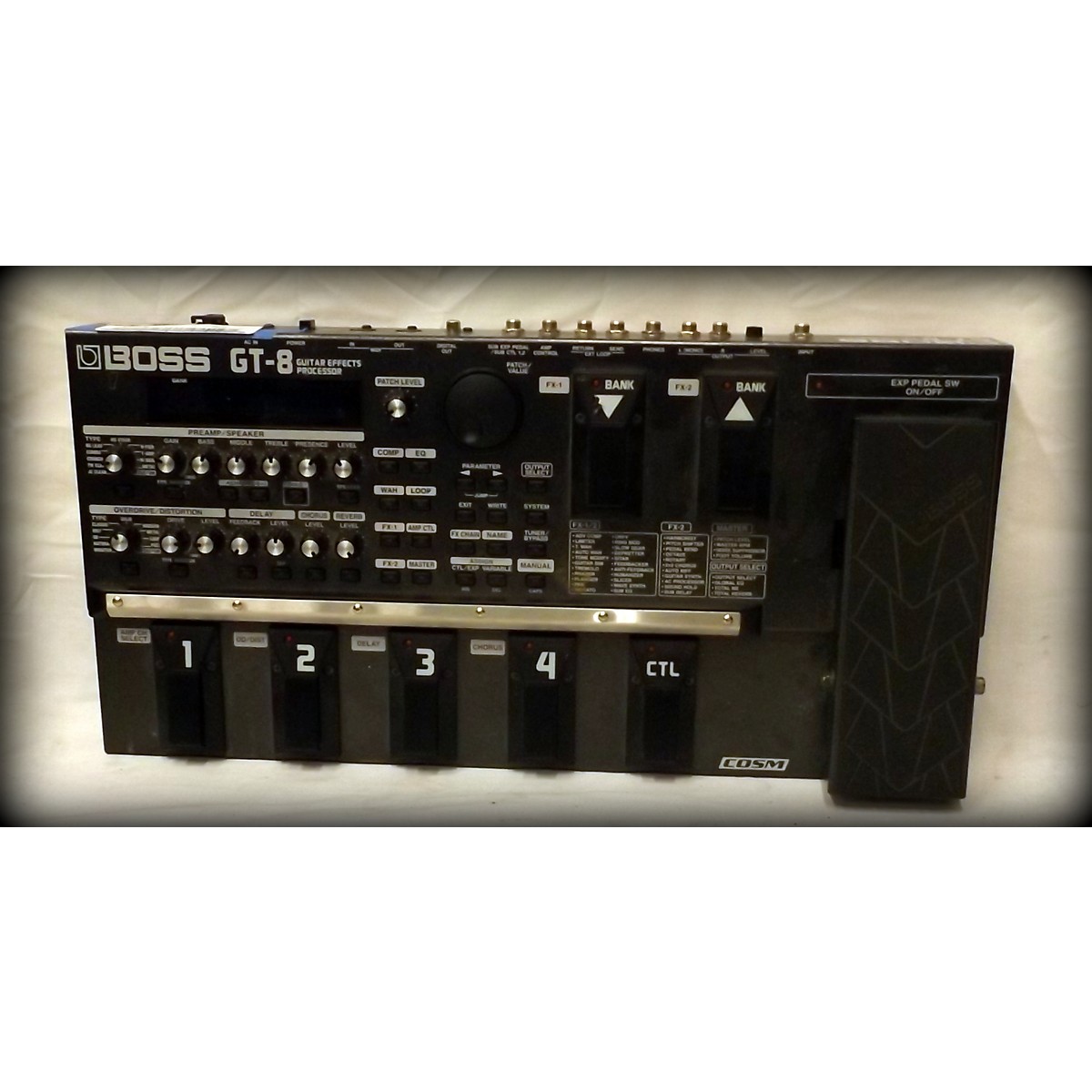 Used Boss GT8 Guitar Effect Processor Guitar Center