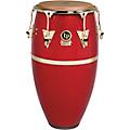 LP Galaxy Fiberglass Fausto Cuevas III Signature Conga, Arena Red With Gold Hardware 12.50 in.