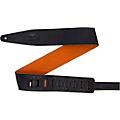 Levy's Garment Leather & Suede 2.5" Guitar Strap Black 2.5 in.