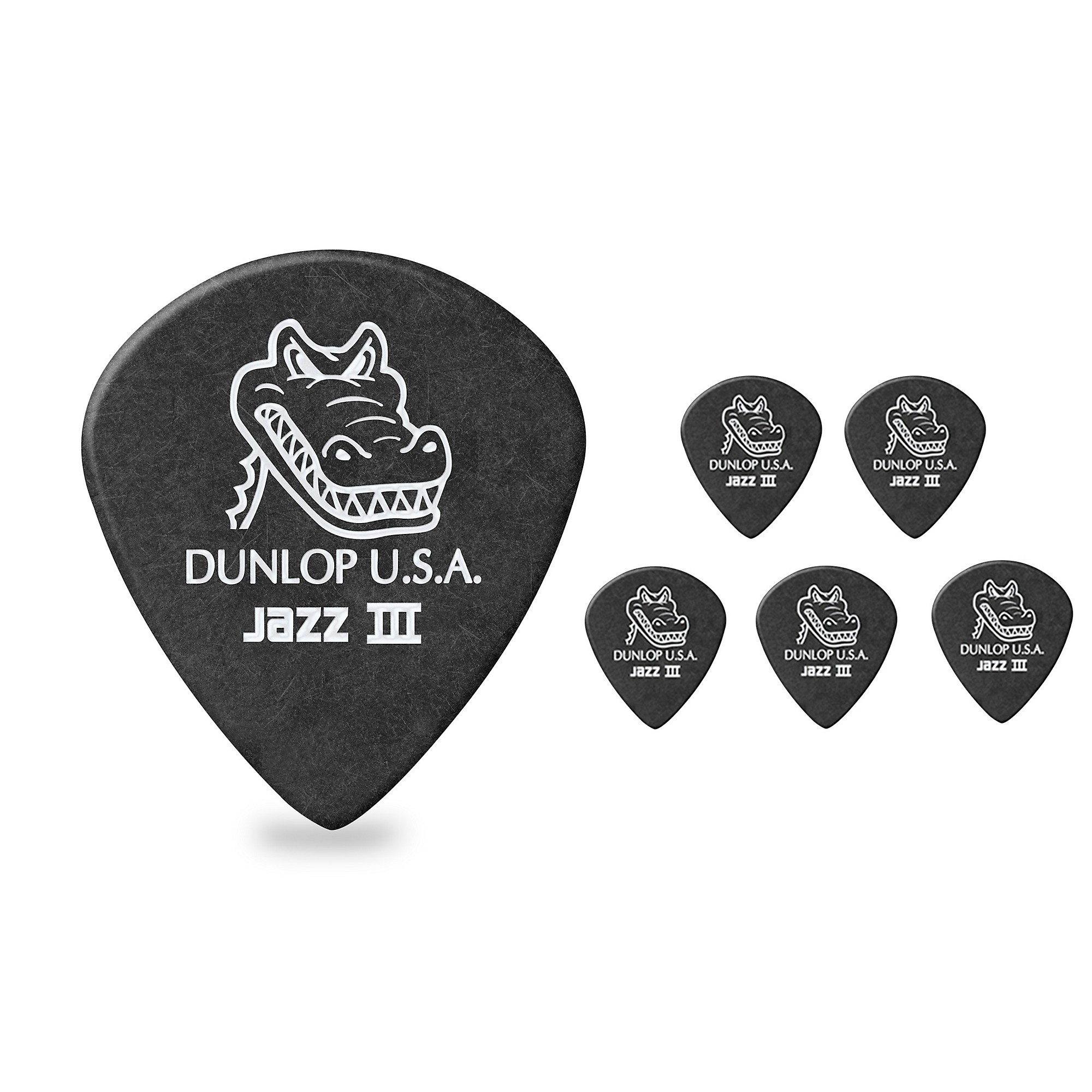Médiators Jim Dunlop 2,00mm Gator Grip 2,00mm sachet de 12