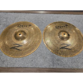 Used Zildjian Gen16 Buffed Bronze Hi Hat Pair Electric Cymbal