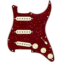 920d Custom Generation Loaded Pickguard For Strat With Aged White Pickups and Knobs and S5W-BL-V Wiring Harness