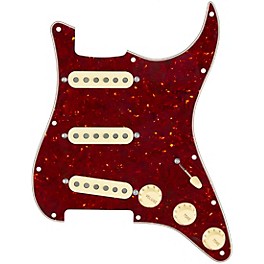 920d Custom Generation Loaded Pickguard For Strat With Aged White Pickups and Knobs and S5W Wiring Harness