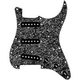 920d Custom Generation Loaded Pickguard For Strat With Black Pickups and Knobs and S7W-MT Wiring Harness