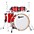 Premier Genista Classic Birch 4-Piece Shell Pack With 22" Bass Drum Red Sparkle