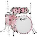 Premier Genista Maple 4-Piece Shell Pack With 22" Bass Drum Pink