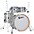 Premier Genista Maple 4-Piece Shell Pack With 22" Bass Drum Silver Sparkle