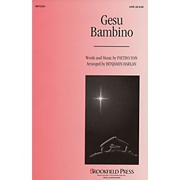 Brookfield Gesu Bambino SATB arranged by Benjamin Harlan