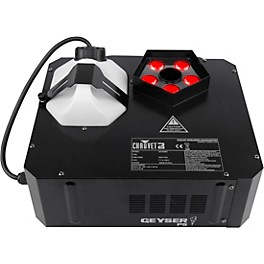 CHAUVET DJ Geyser P5 Compact Vertical Fog Machine with RGBA+UV LEDs and Wireless Remote