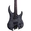 Legator Ghost 6 String Multi-Scale Super Shred Series Flamed Maple Electric Guitar Black