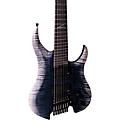 Legator Ghost 7 String Multi-Scale Tremolo Headless Electric Guitar Black Burst