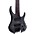 Legator Ghost 8 String Multi-Scale Super Shred Series Flamed Maple Electric Guitar Black