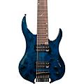 Legator Ghost 8 string Super Shred Series Electric Guitar Blue Burl