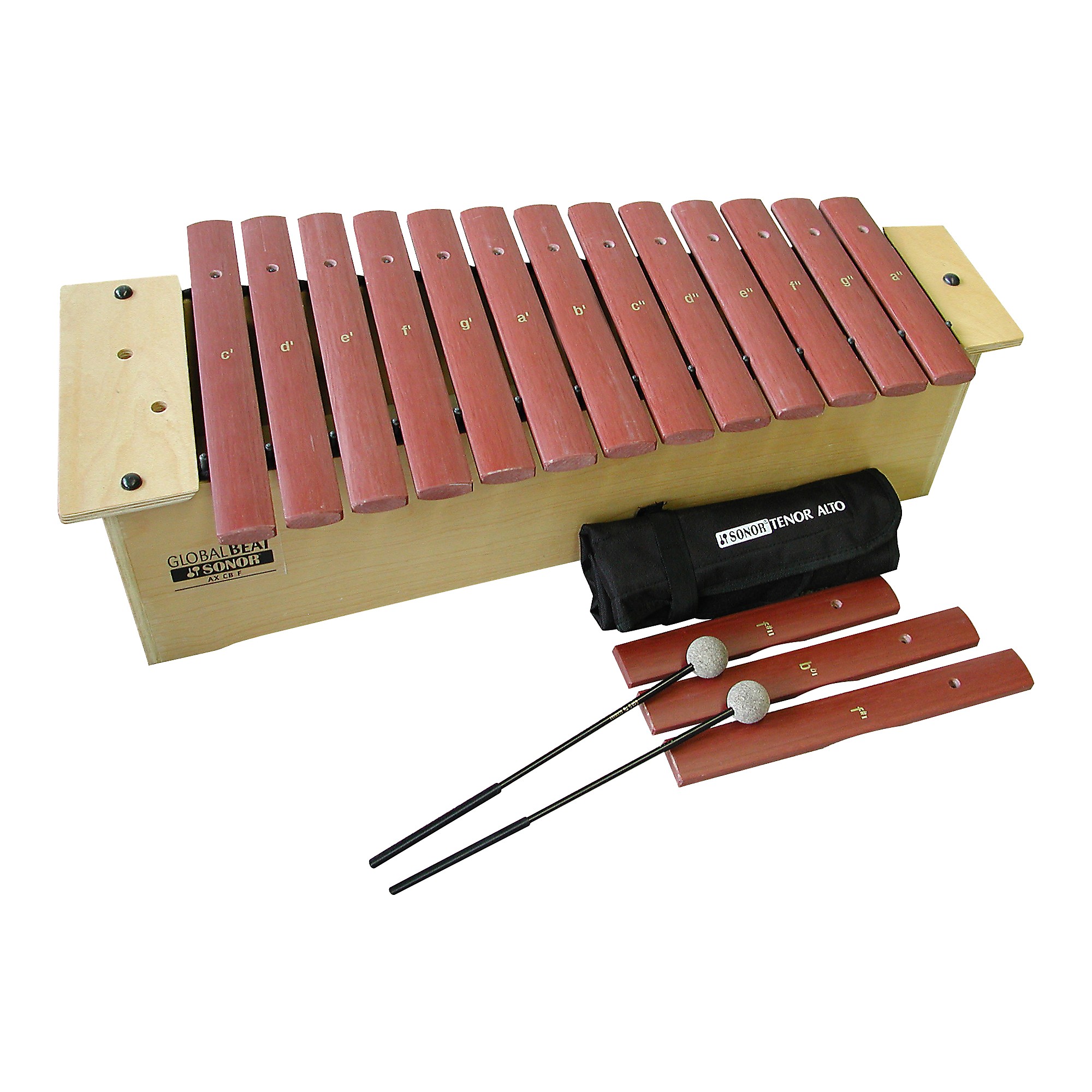 Sonor Orff Global Beat Alto Xylophone with Fiberglass Bars Guitar Center