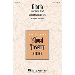 Hal Leonard Gloria TTBB arranged by John Leavitt