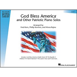 Hal Leonard God Bless America And Other Patriotic Piano Solos Level 1 Hal Leonard Student Piano Library