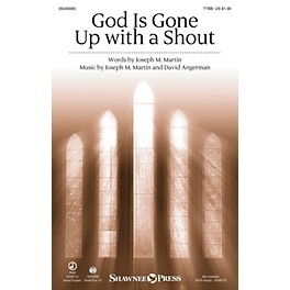 Shawnee Press God Is Gone Up with a Shout TTBB composed by David Angerman