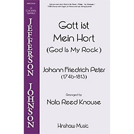 Hinshaw Music God Is My Rock (Fott Ist Mein Hort) TTBB arranged by Nola Reed Knouse